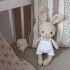 Patron lapin au crochet PDF – Doudou bébé, niveau débutant