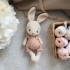 Patron lapin au crochet PDF – Doudou bébé, niveau débutant